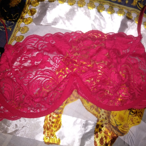 🍒ONLY💗Red Bra🍒 - Picture 6 of 9